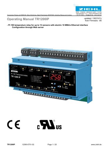 Download - Ziehl industrie-elektronik GmbH + Co KG