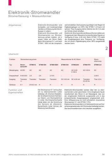 Elektronik-Stromwandler - ziehl.de