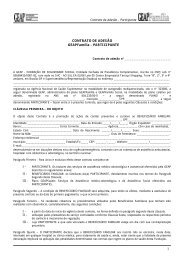 CONTRATO DE ADESÃO GEAPFamília - PARTICIPANTE