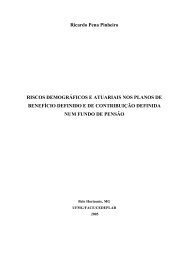 Ricardo Pena Pinheiro RISCOS ... - Cedeplar - UFMG