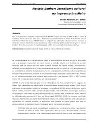 Revista Senhor: Jornalismo cultural na imprensa brasileira - Unirevista