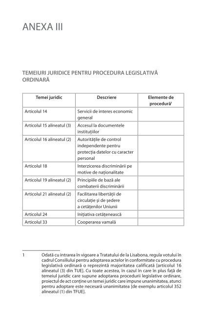 Ghidul procedurii legislative ordinare - Consiliul Uniunii Europene ...