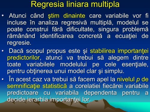 5. Regresia liniara