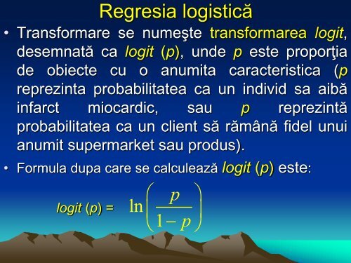 5. Regresia liniara