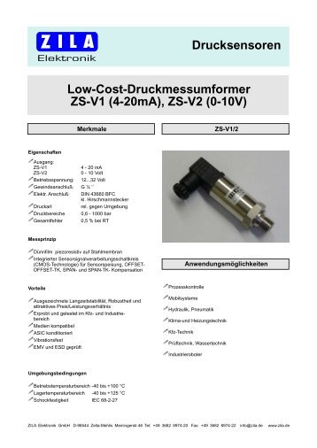 (4-20mA), ZS-V2 - zila.de