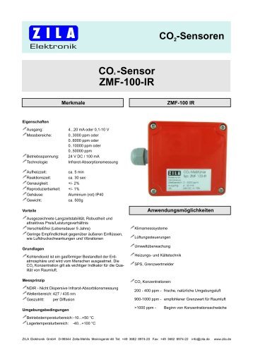 ZMF100IR.pdf - zila.de