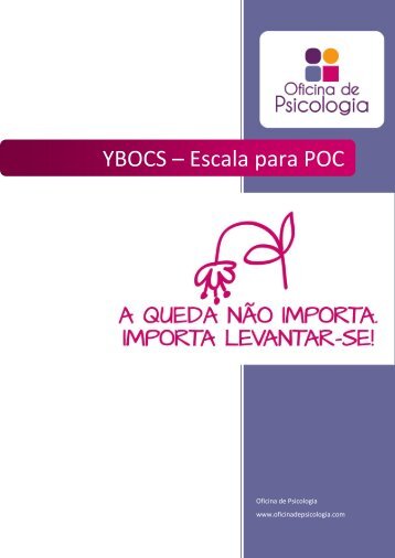 YBOCS – Escala para POC - Oficina de Psicologia