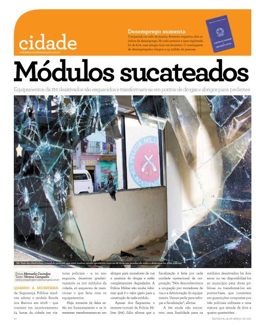 cidade - Jornal da Metrópole
