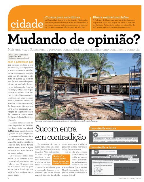 cidade - Jornal da Metrópole