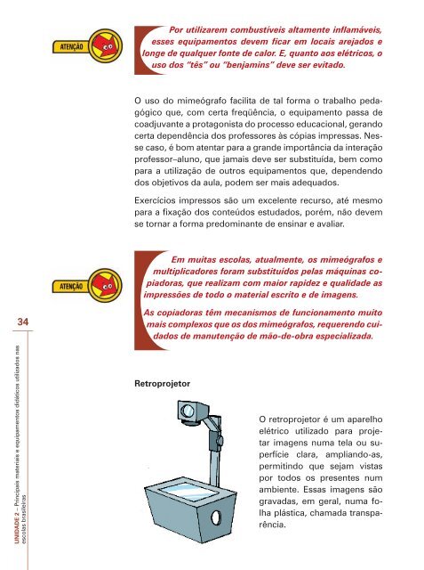 Equipamentos e materiais didáticos - Rede e-Tec Brasil - Ministério ...