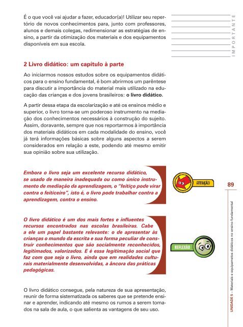 Equipamentos e materiais didáticos - Rede e-Tec Brasil - Ministério ...