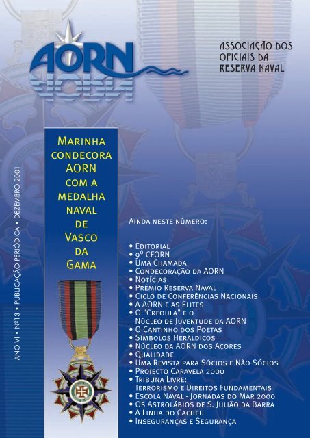 Marinha condecora AORN com a medalha naval ... - Reserva Naval