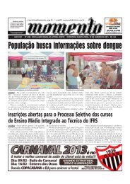 População busca informações sobre dengue - JORNAL MOMENTO