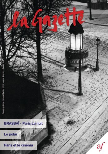 BRASSAÏ - Paris La nuit Paris et le cinéma Le polar - Aliança Francesa