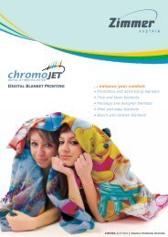 ChromoJET Digital Blanket Printing - J. Zimmer Maschinenbau GmbH