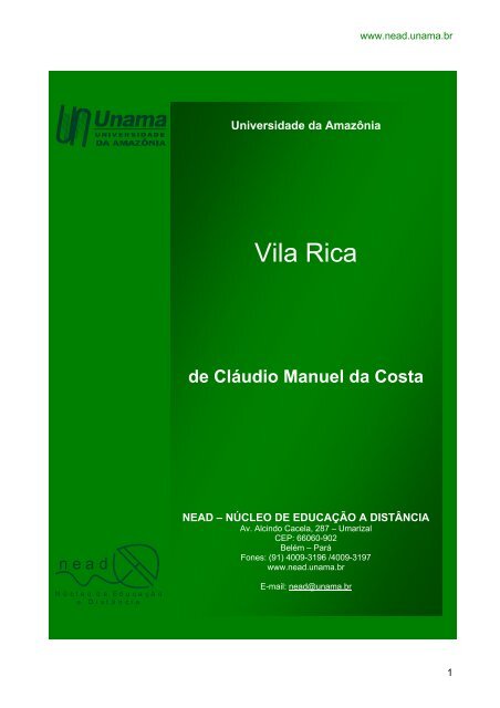Vila Rica - Unama