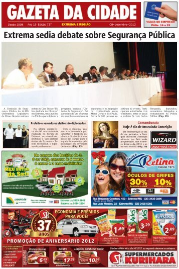 Extrema sedia debate sobre Segurança Pública - Gazeta da Cidade