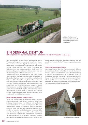 Bericht Denkmal Sanierung 2012/2013 - Jako Baudenkmalpflege ...