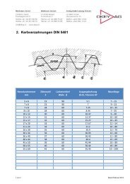 2. Kerbverzahnungen DIN 5481