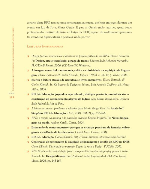 Contadores de Histórias - Histórias Interativas