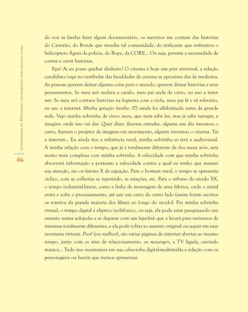 Contadores de Histórias - Histórias Interativas