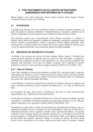 6 pós-tratamento de efluentes de reatores anaeróbios - Finep