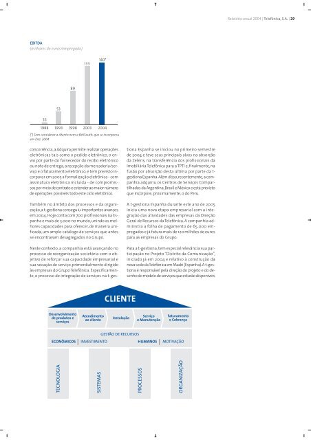 Relatório Anual 2004 - Telefonica