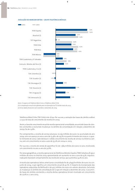 Relatório Anual 2004 - Telefonica