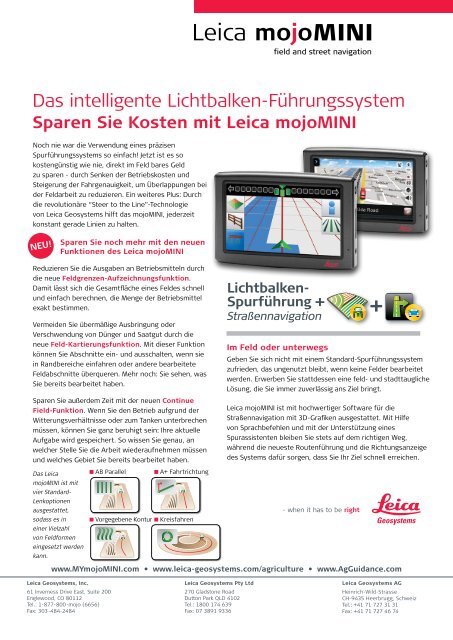 Das intelligente Lichtbalken-Führungssystem - Zimmermann-Optik