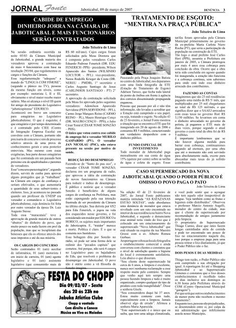 Edição 44 - Jornal Fonte