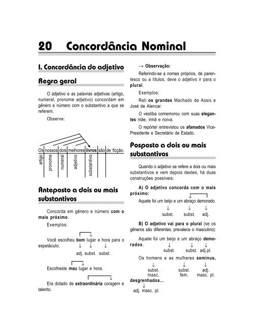 20 Concordância Nominal