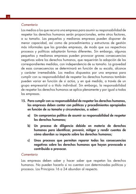 PRINCIPIOS RECTORES SOBRE LAS EMPRESAS Y LOS DERECHOS HUMANOS