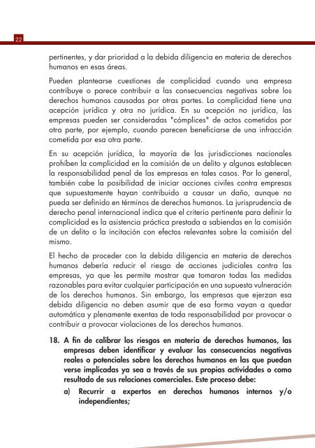 PRINCIPIOS RECTORES SOBRE LAS EMPRESAS Y LOS DERECHOS HUMANOS