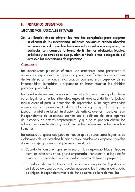 PRINCIPIOS RECTORES SOBRE LAS EMPRESAS Y LOS DERECHOS HUMANOS