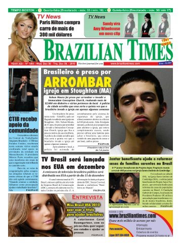 TV Brasil será lançada nos EUA em dezembro - Brazilian Times