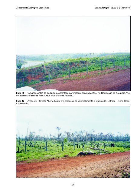 GEOMORFOLOGIA - seplan - Governo do Estado do Tocantins