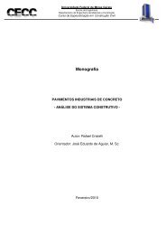 pisos industriais de concreto - análise do sistema ... - CECC - UFMG