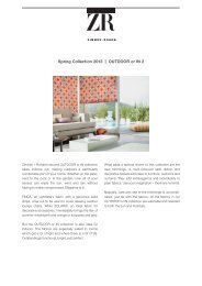 Spring Collection 2013 | OutdOOr or in 2 - Zimmer + Rohde