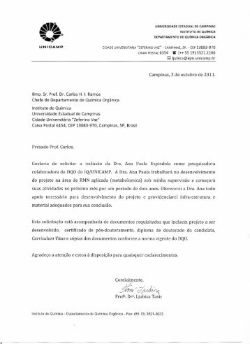 2.6.14 Credenciamento da Dra. Ana Paula Domingues - Instituto de ...