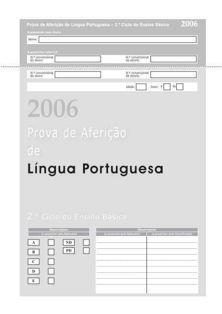 Língua Portuguesa - Explicatorium