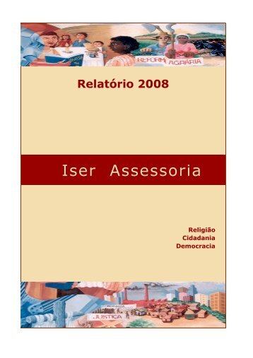 Relatório 2008 - iser assessoria