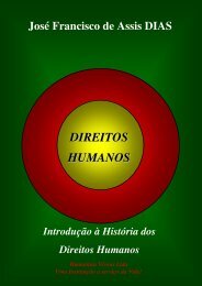 DIREITOS HUMANOS - Humanitas Vivens - Editora On-line