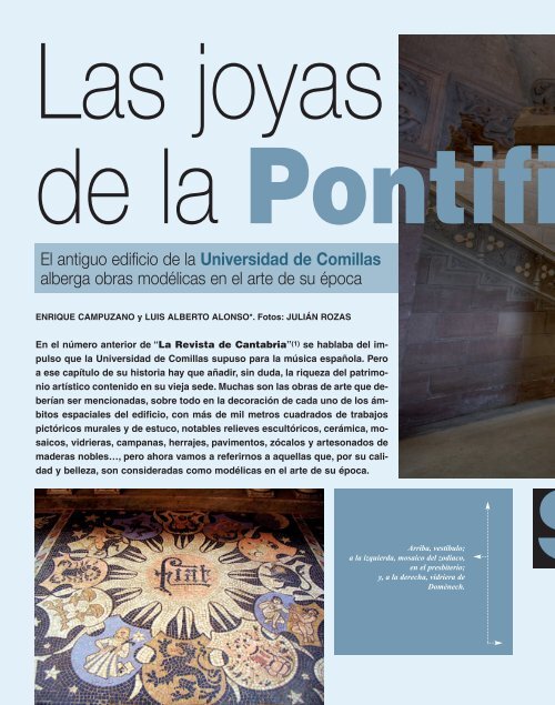 las joyas de la pontificia - Caja Cantabria