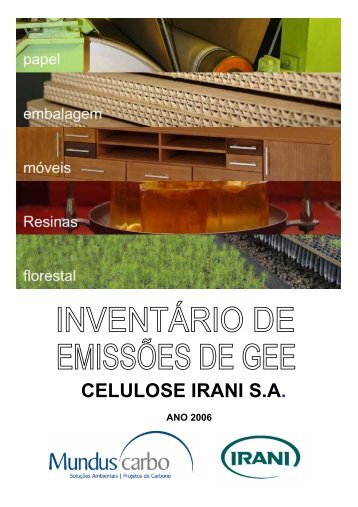 Relatório do Inventário de GEE - Celulose Irani