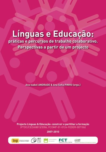Línguas e Educação: - Línguas & Educação - Universidade de Aveiro