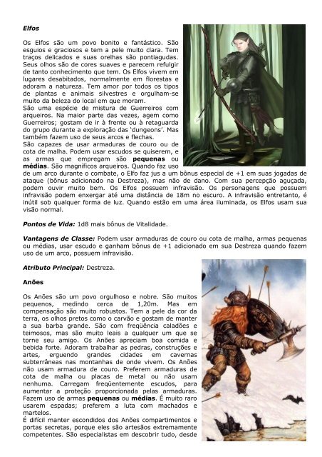 Download do manual em PDF - 7.57 MB - Portal RPG Online