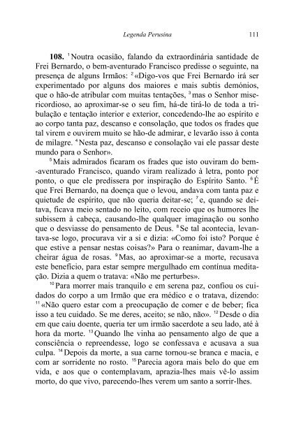 Legenda Perusina - Editorial Franciscana