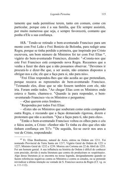 Legenda Perusina - Editorial Franciscana