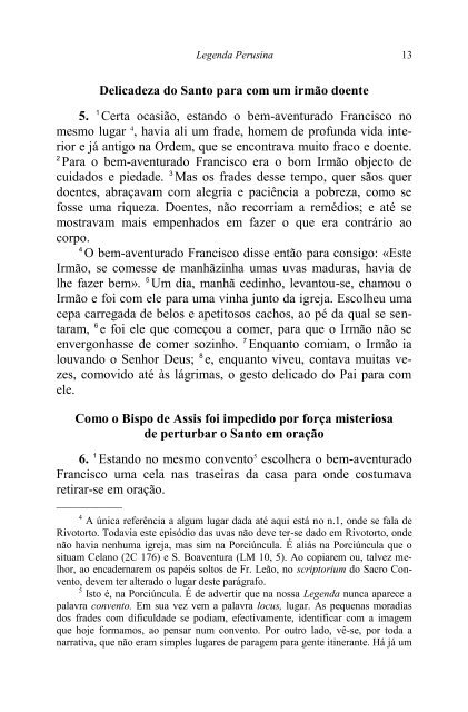 Legenda Perusina - Editorial Franciscana