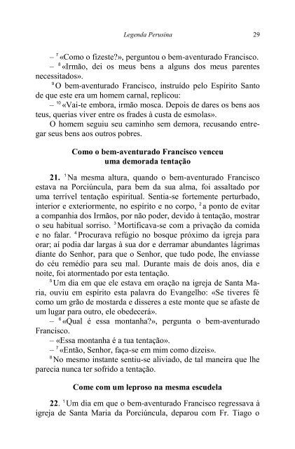 Legenda Perusina - Editorial Franciscana